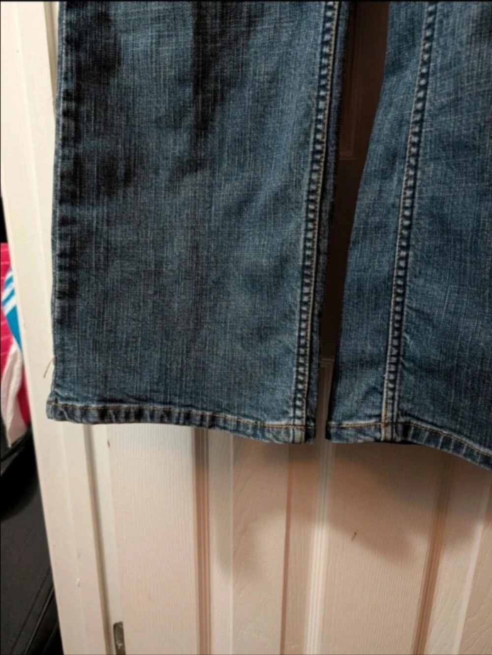 Levi Strauss Signature Women's Bootcut Jeans Size 12 Short Medium Wash Stretch - Picture 4 of 14